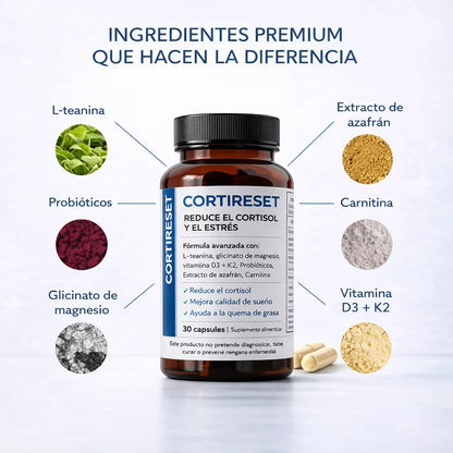CORTISOL RESET | Tu aliado natural contra el insomnio y el exceso de cortisol