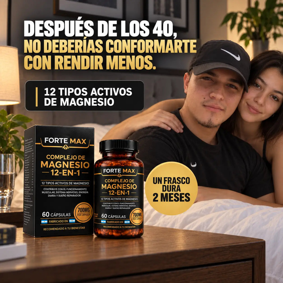 Complejo de Magnesio 12 en 1 - Forte Max