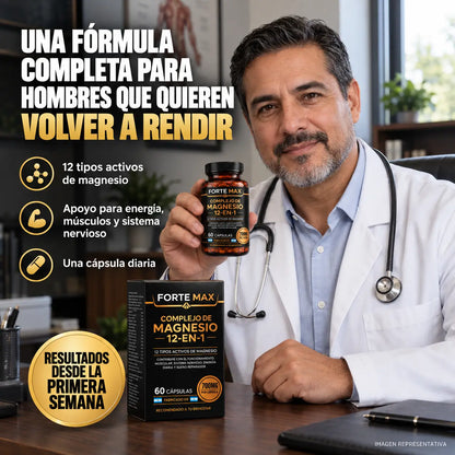 Complejo de Magnesio 12 en 1 - Forte Max